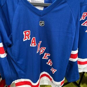 Rangers Kids Blue Hockey Jersey